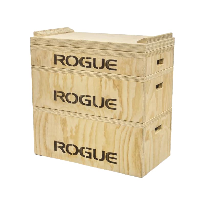 Rogue Wood Jerk Blocks - American-Made Jerk Boxes | Rogue Fitness